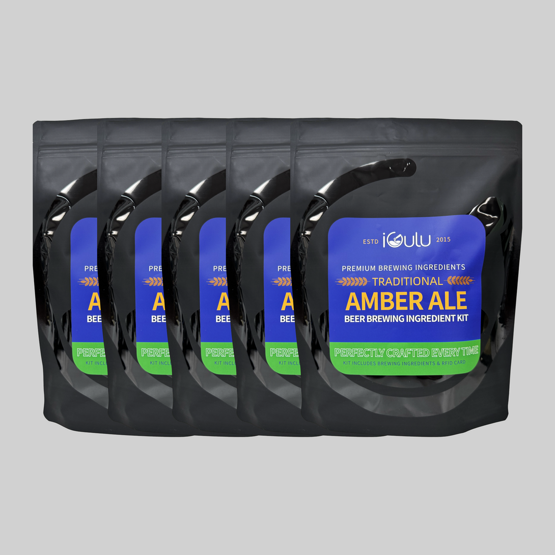 Complete Amber Ale Brewing Kit from iGulu UK - Premium Homebrew Ingredients