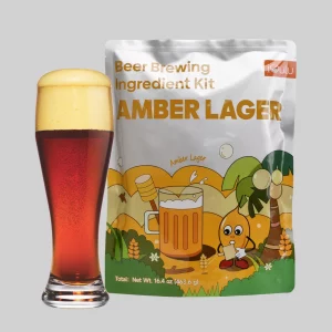iGulu Amber Lager Beer Brewing Ingredient Kit
