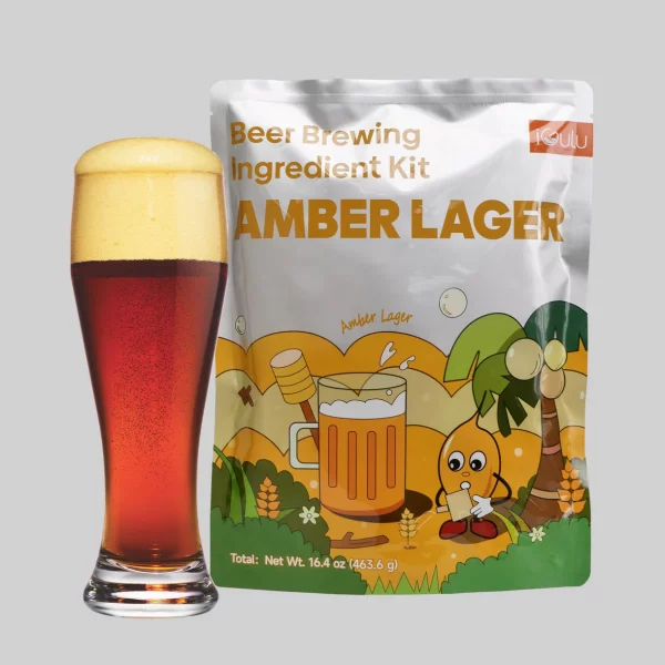 iGulu Amber Lager Beer Brewing Ingredient Kit