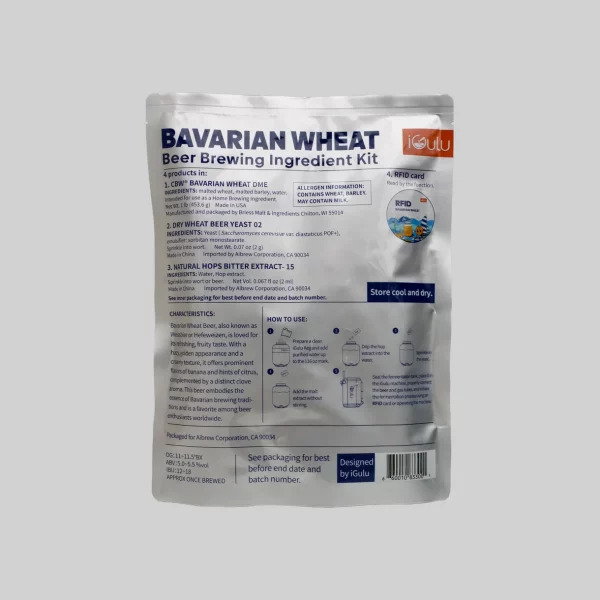 iGulu Bavarian Wheat Beer Brewing Ingredient Kit - Image 5