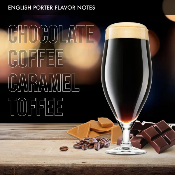 iGulu English Porter Beer Brewing Ingredient Kit - Image 4