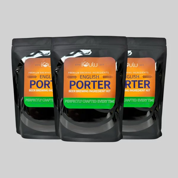 iGulu English Porter Beer Brewing Ingredient Kit - Image 3